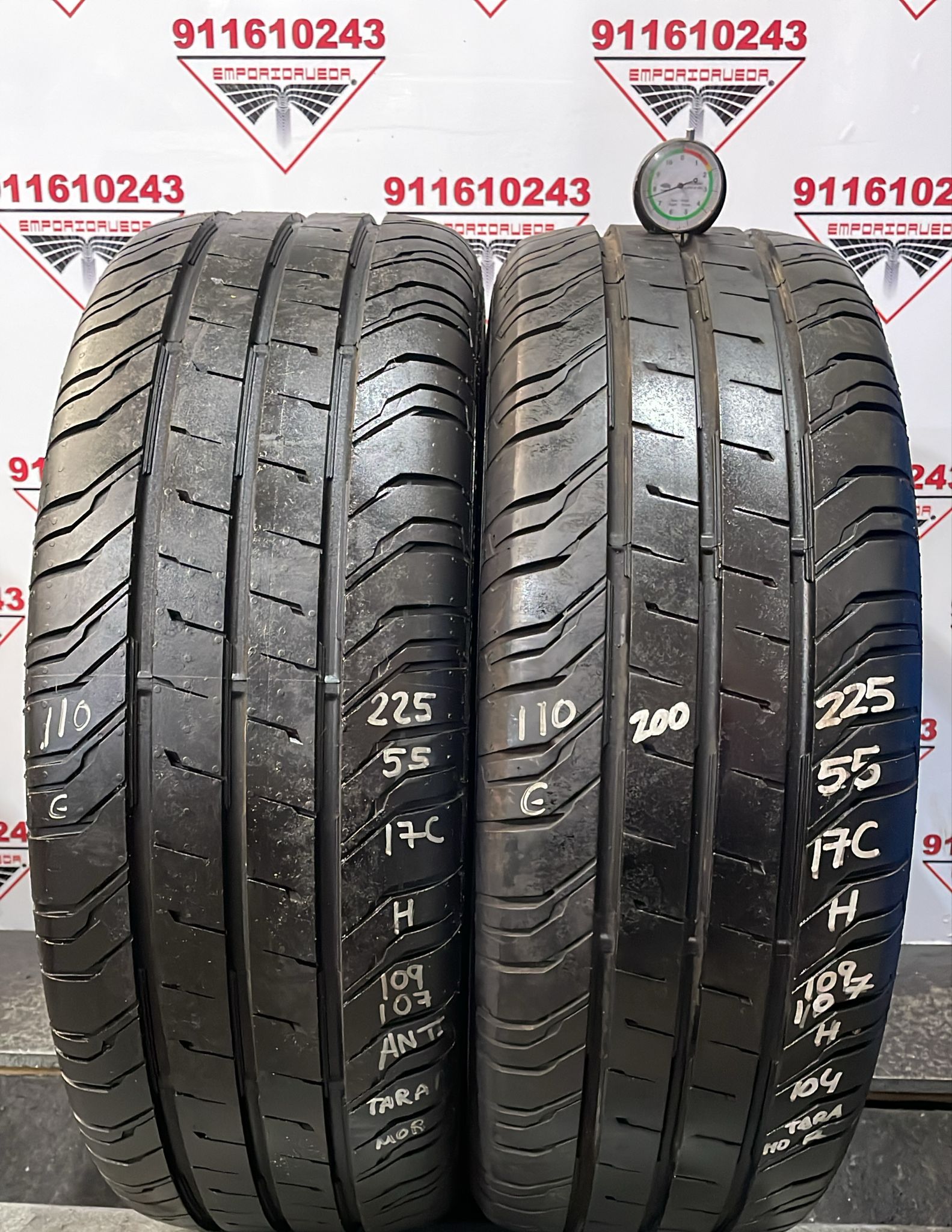 CONTINENTAL CONTIVANCOCONTACT USADO ECONOMICO  225/55 R17C 109/107 H